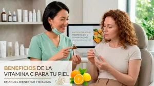 Beneficios de la Vitamina C para tu piel